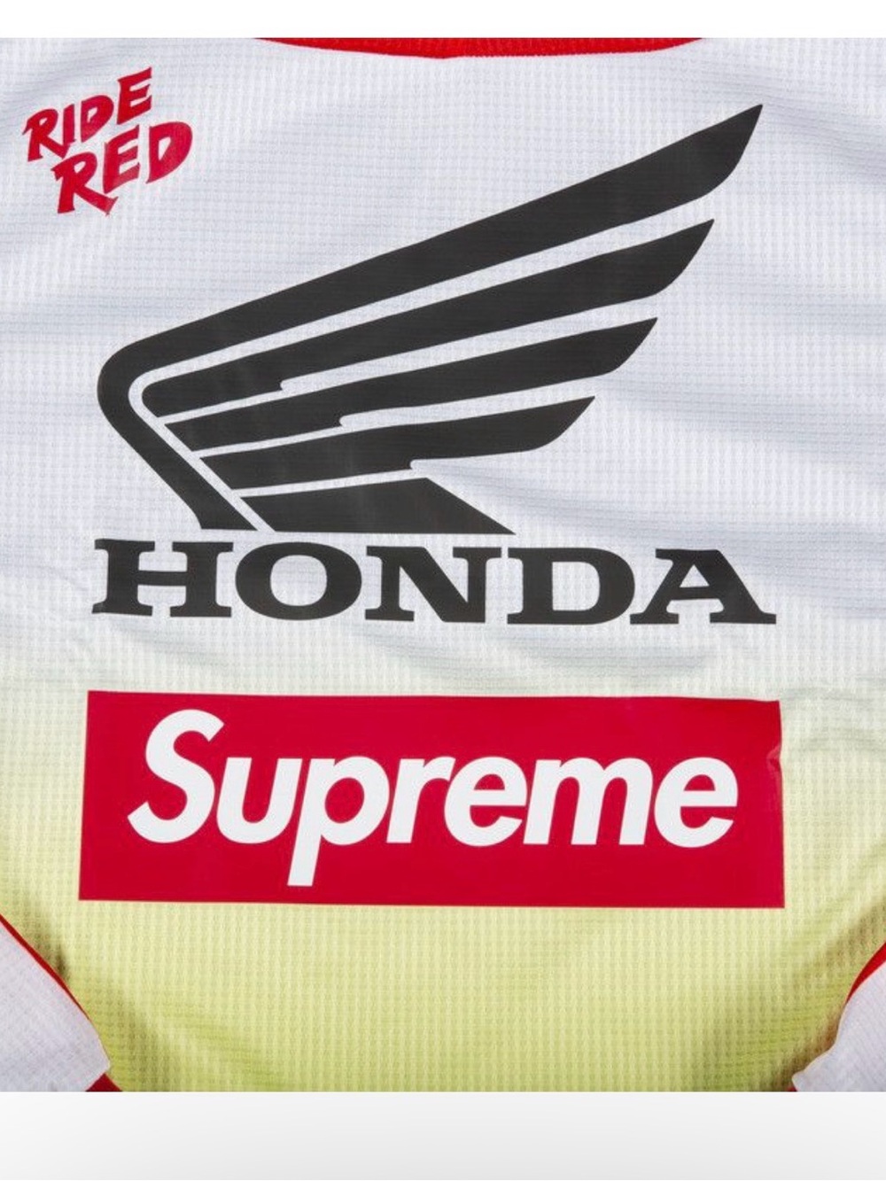 Supreme@/Honda®/Fox@ Racing Moto Jersey Top - Picture 3 of 7